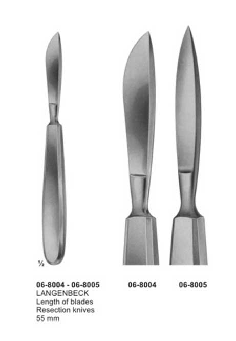 Amputation and Resection Knives